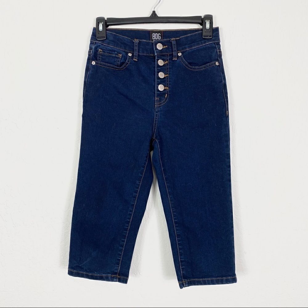 BDG Dark Wash Skinny Jean Capri Pants